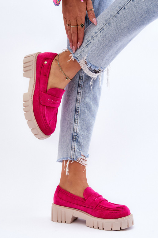 Damen-Stiefeletten aus Wildleder in der Farbe Rosa von Fiorell Damen-Stiefeletten aus Wildleder in der Farbe Rosa von Fiorell