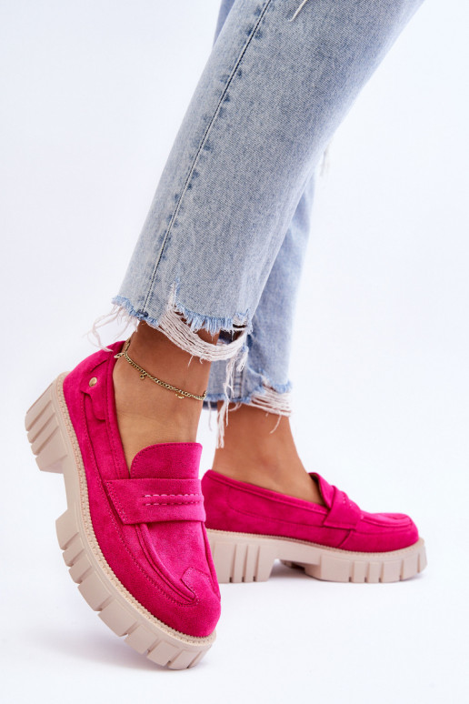 Damen-Stiefeletten aus Wildleder in der Farbe Rosa von Fiorell Damen-Stiefeletten aus Wildleder in der Farbe Rosa von Fiorell