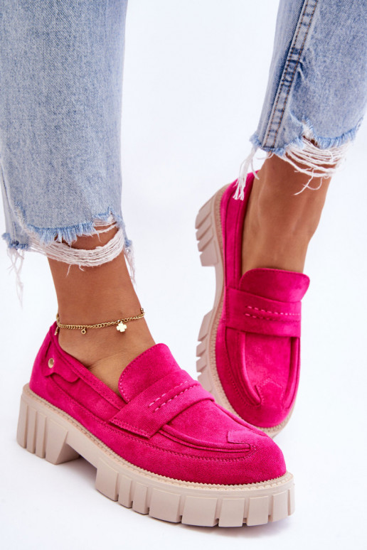 Damen-Stiefeletten aus Wildleder in der Farbe Rosa von Fiorell Damen-Stiefeletten aus Wildleder in der Farbe Rosa von Fiorell