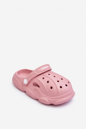 Crocs-Hausschuhe für Kinder in Rosa Cloudy