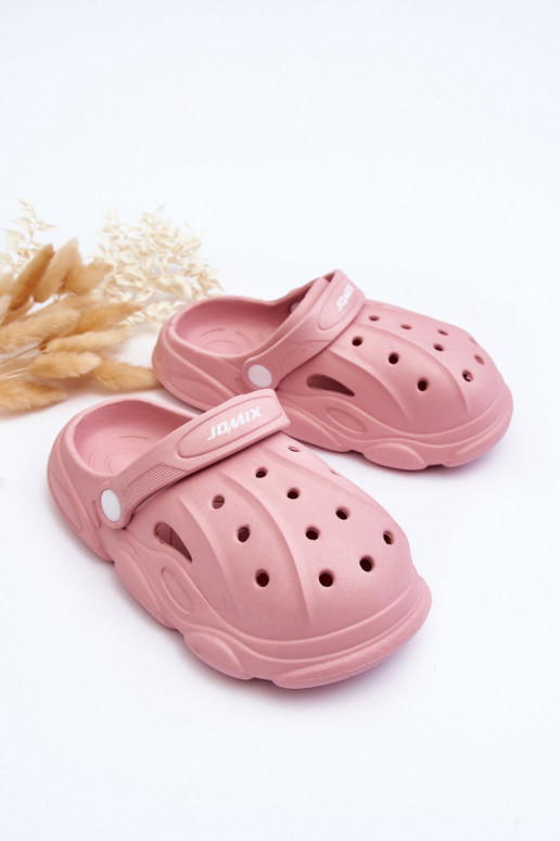 Crocs-Hausschuhe für Kinder in Rosa Cloudy