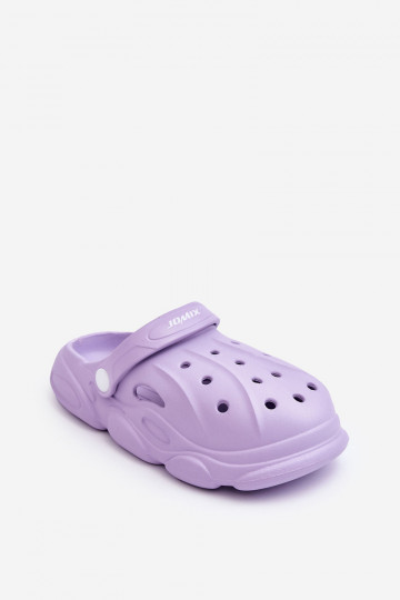 Kinder-Crocs-Hausschuhe Purple Cloudy