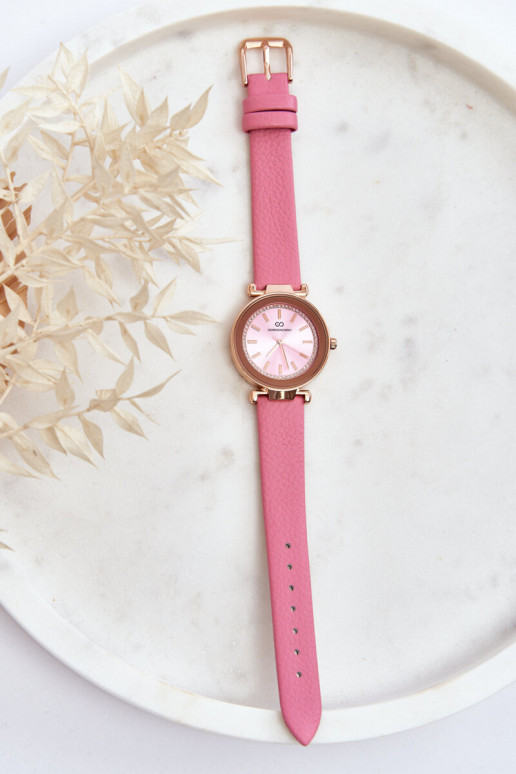 Leder Damenuhr Giorgio&Dario rosa Leder Damenuhr Giorgio&Dario rosa