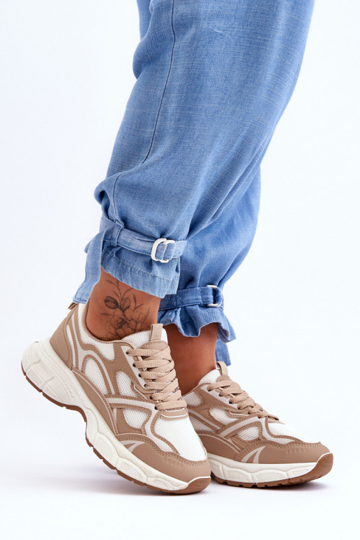 Beige Contiro-Sportschuhe