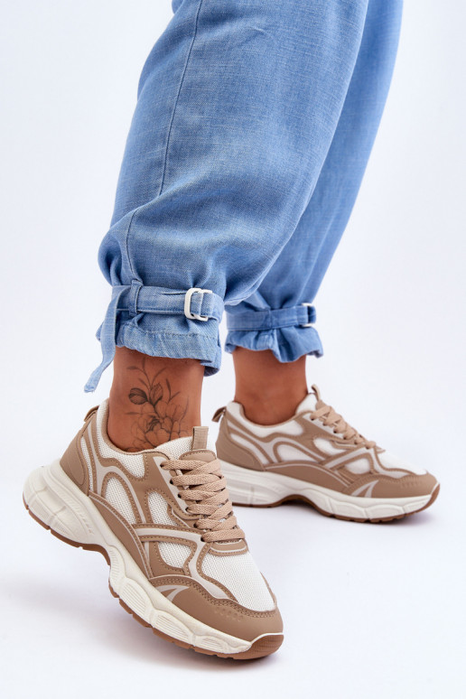 Beige Contiro-Sportschuhe