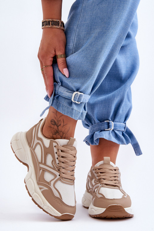 Beige Contiro-Sportschuhe