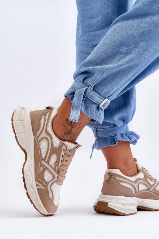 Beige Contiro-Sportschuhe