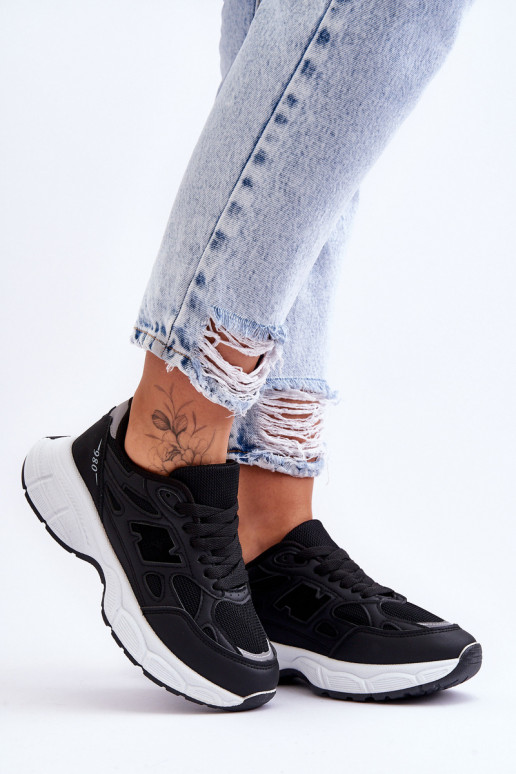 Sneakers mit Mesh in der Farbe Venedig in Schwarz Sneakers mit Mesh in der Farbe Venedig in Schwarz