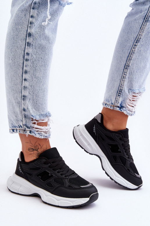 Sneakers mit Mesh in der Farbe Venedig in Schwarz Sneakers mit Mesh in der Farbe Venedig in Schwarz