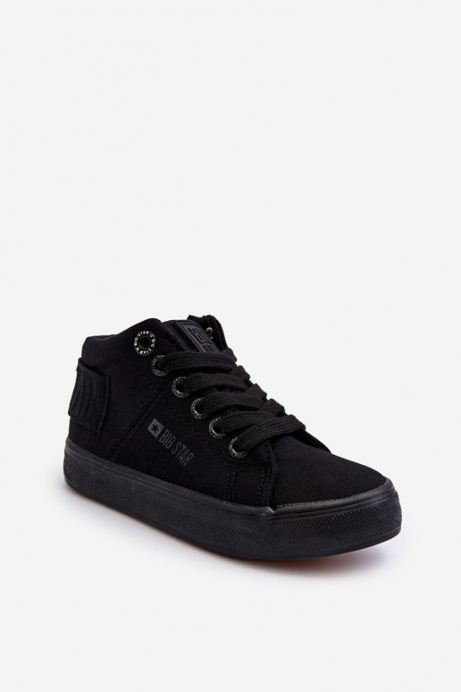 Klassische Freizeitschuhe für Kinder mit Sohle Big Star LL374001 in der Farbe Schwarz Klassische Freizeitschuhe für Kinder mit Sohle Big Star LL374001 in der Farbe Schwarz