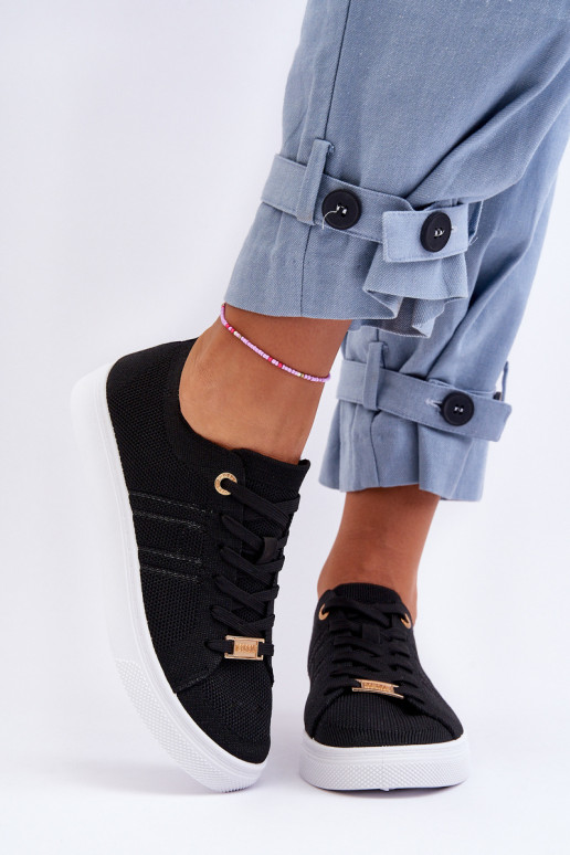 Schnür-Freizeitschuhe in der Farbe Schwarz Etna Schnür-Freizeitschuhe in der Farbe Schwarz Etna