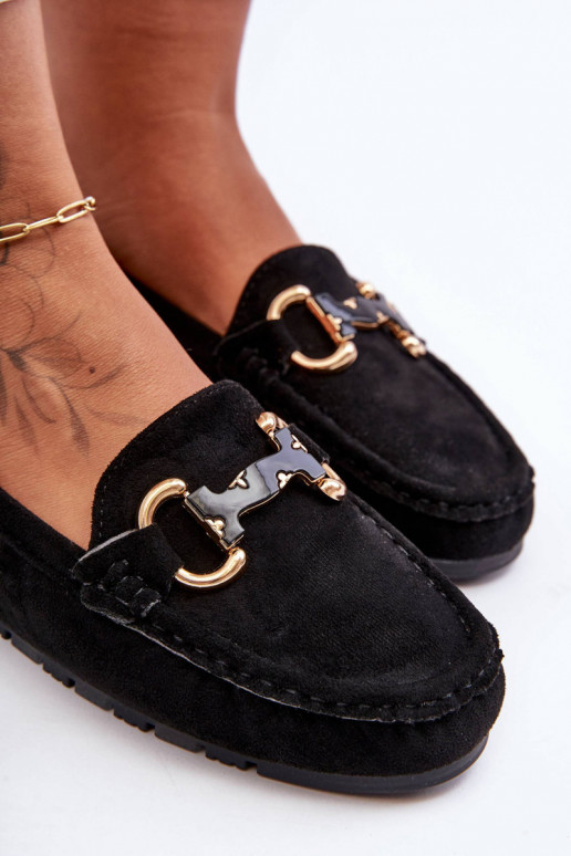 Wildledermokassins mit Ornamenten in der grünen Farbe Dionira Wildledermokassins mit Ornamenten in der grünen Farbe Dionira