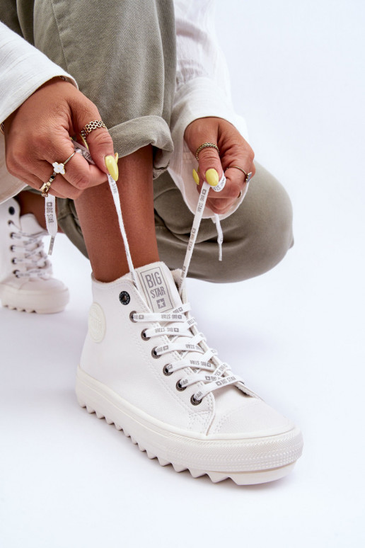 Freizeitschuhe Big Star warmweiße Farbe GG274108