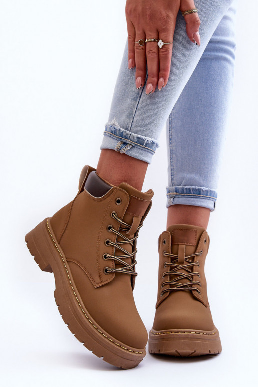 Schuhe Stiefel warm beige Corbin Schuhe Stiefel warm beige Corbin