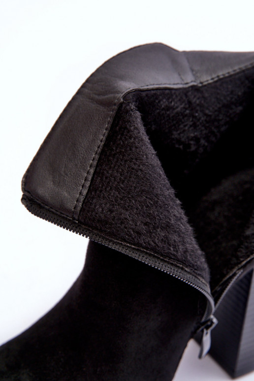 Wildlederschuhe in der Farbe Schwarz von Liani Wildlederschuhe in der Farbe Schwarz von Liani