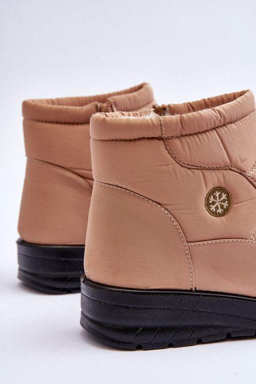 Schneestiefel Damen warm beige Helis Schneestiefel Damen warm beige Helis
