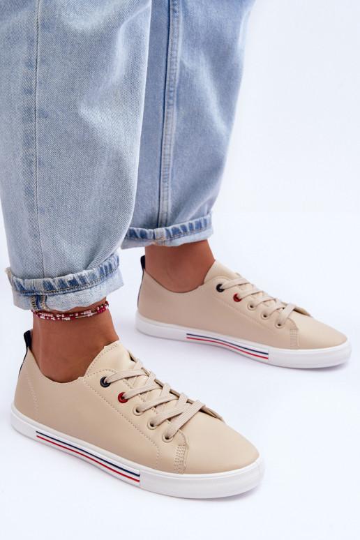 Sportschuhe beige Mossaia Sportschuhe beige Mossaia