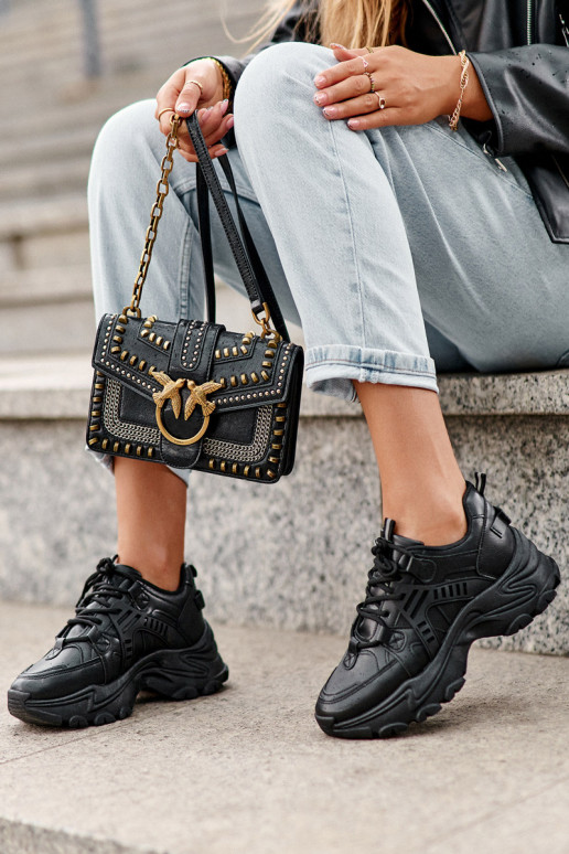 Damen-Sportschuhe, Sneakers in der Farbe Schwarz Toderus Damen-Sportschuhe, Sneakers in der Farbe Schwarz Toderus