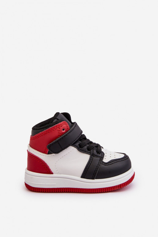 Kindersportschuhe Weiß-Rote Farbe Teredite