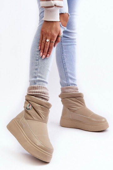 Schneestiefel mit Plateau in der Farbe Gattea