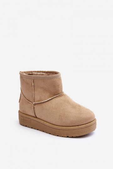 Kinder-Schneestiefel warm beige Big Star MM374056