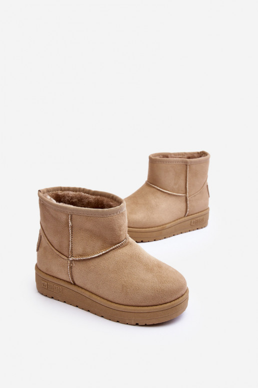Kinder-Schneestiefel warm beige Big Star MM374056