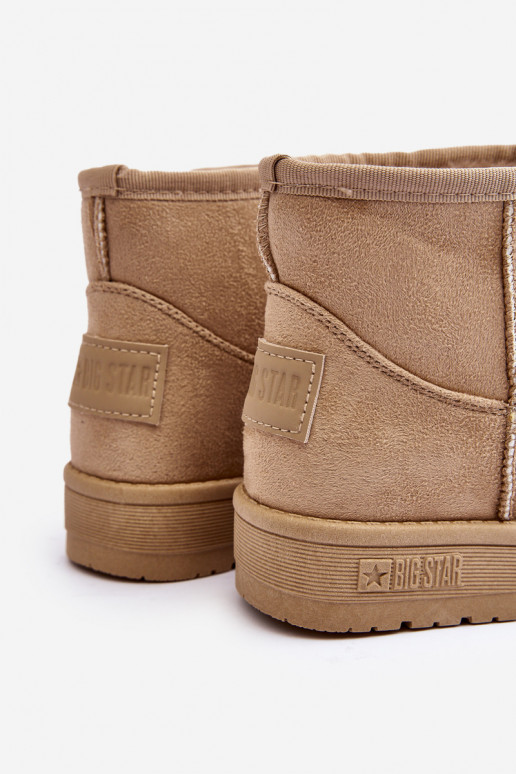 Kinder-Schneestiefel warm beige Big Star MM374056