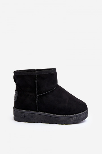 Gewärmte Kinder-Schneestiefel in Schwarz Big Star MM374054 2