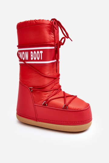 Schneestiefel rote Farbe Venila