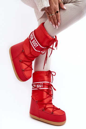 Schneestiefel rote Farbe Venila 2