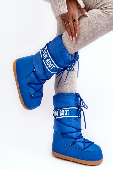 Schneestiefel blaue Farbe Venila 2