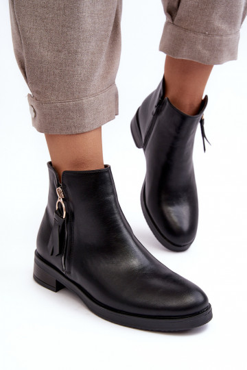 Schwarze Vasica-Damenstiefel 2