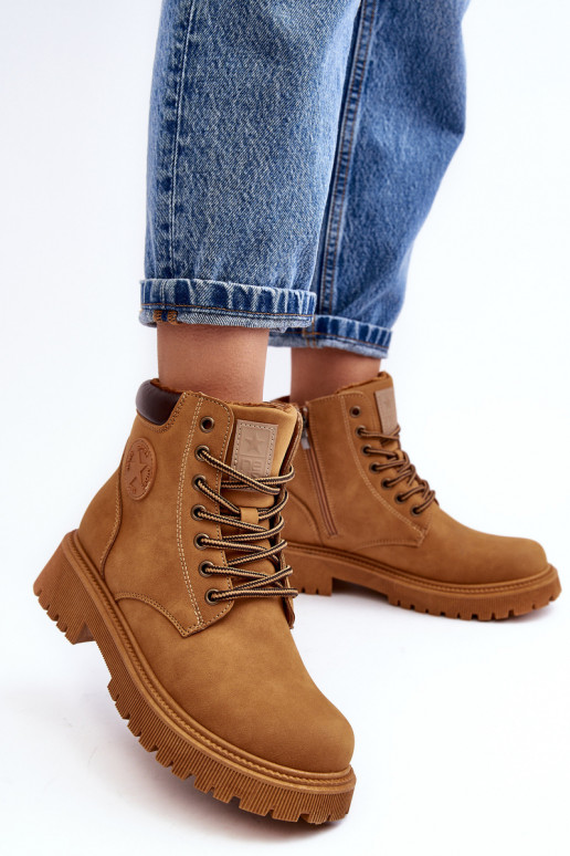 Gewärmte Stiefel in brauner Farbe Felizia Gewärmte Stiefel in brauner Farbe Felizia