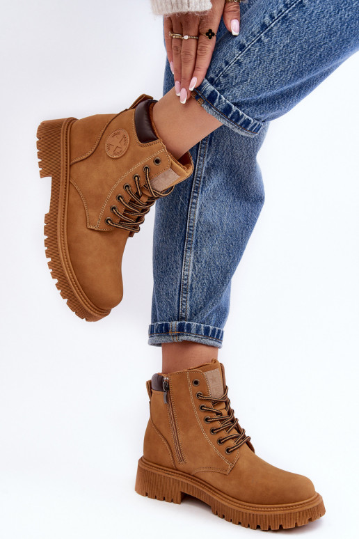 Gewärmte Stiefel in brauner Farbe Felizia Gewärmte Stiefel in brauner Farbe Felizia