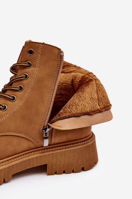 Gewärmte Stiefel in brauner Farbe Felizia Gewärmte Stiefel in brauner Farbe Felizia