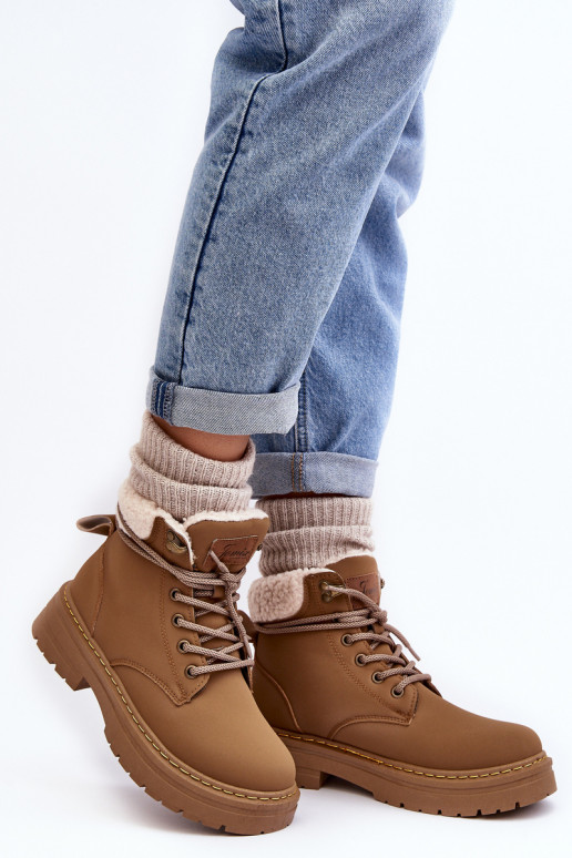 Stiefel mit wärmendem Braunton Lynnvia Stiefel mit wärmendem Braunton Lynnvia