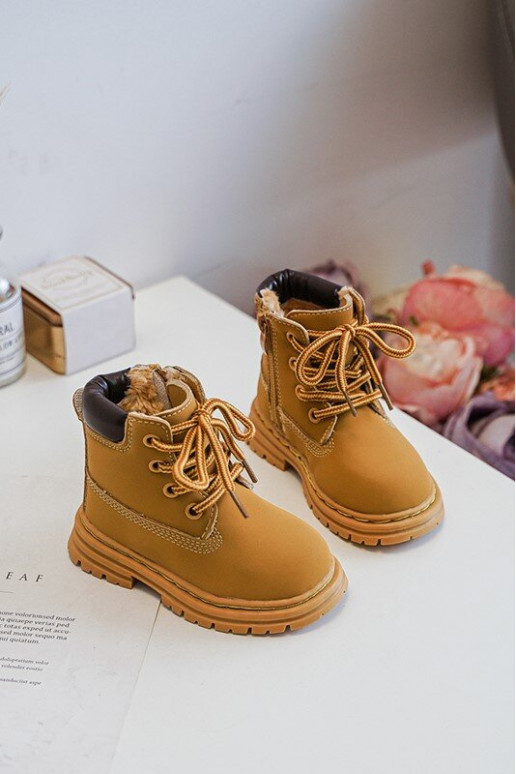 Kinderstiefel mit Reißverschlüssen in brauner Farbe Bansi Kinderstiefel mit Reißverschlüssen in brauner Farbe Bansi