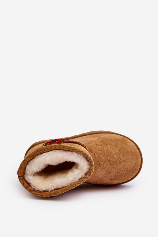 Schneestiefel Kinderstiefel erwärmte braune Farbe Leonora Schneestiefel Kinderstiefel erwärmte braune Farbe Leonora