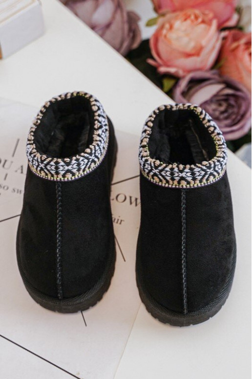 Kinderhausschuhe des widerstandsfähigen Modells zum Erwärmen in der schwarzen Farbe Olivane Kinderhausschuhe des widerstandsfähigen Modells zum Erwärmen in der schwarzen Farbe Olivane