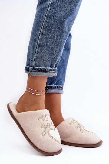 Klassisches Modell Hausschuhe Warme beige Farbe Mabira des widerstandsfähigen Modells 2