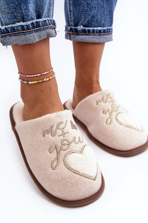 Klassisches Modell Hausschuhe Warme beige Farbe Mabira des widerstandsfähigen Modells