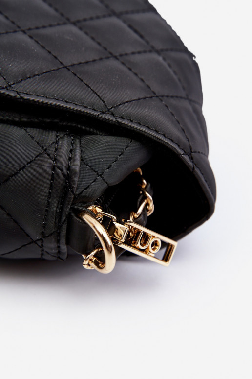 Modische Stepphandtasche NOBO NBAG-R3171-C020 schwarz