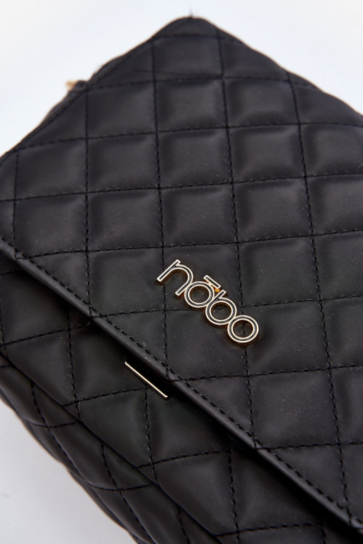 Modische Stepphandtasche NOBO NBAG-R3171-C020 schwarz