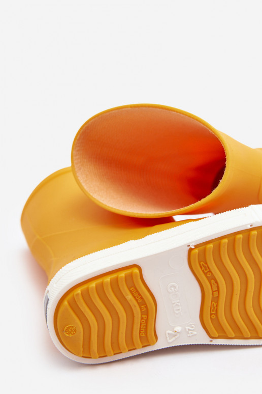 Kindergummischuhe Wave Gokids 979 gelbe Farbe
