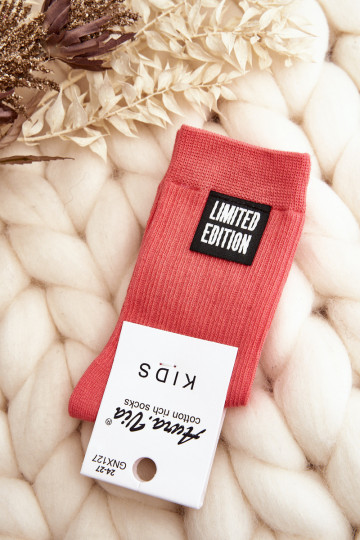 Kindersocken in rosa Farbe
