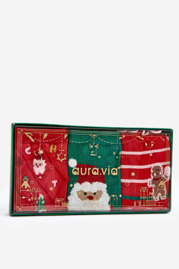 Set mit 3 Paar festlichen Socken 2