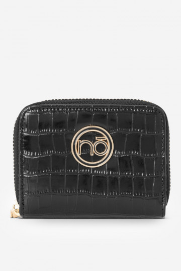 Damenbrieftasche Nobo NPUR-LR0020-C020 schwarze Farbe