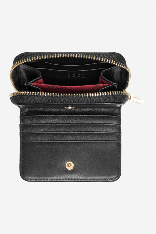 Damenbrieftasche Nobo NPUR-LR0020-C020 schwarze Farbe Damenbrieftasche Nobo NPUR-LR0020-C020 schwarze Farbe