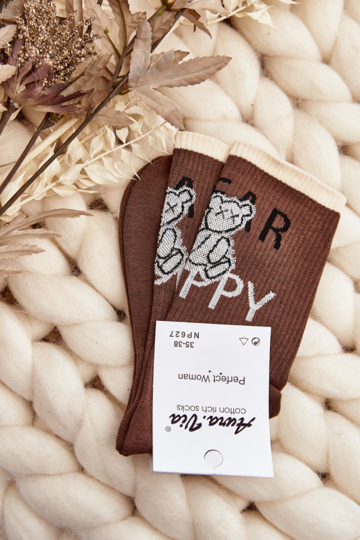 Socken mit der Aufschrift I m brown Socken mit der Aufschrift I m brown