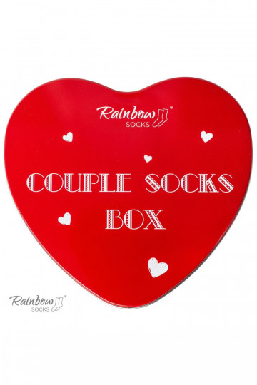 Socken COUPLE BOX 2 Paar Box mit Herzen 2